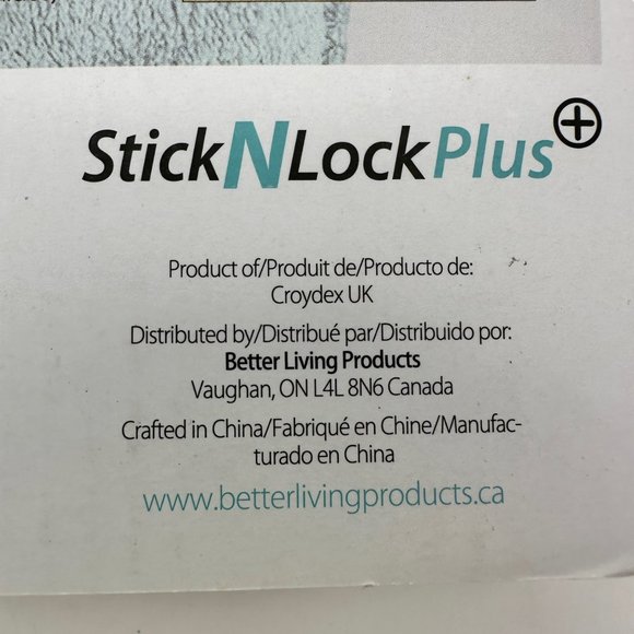 Better Living Kroma Toilet Roll or Towel Holder Stick N Lock Plus NIP - Picture 10 of 11